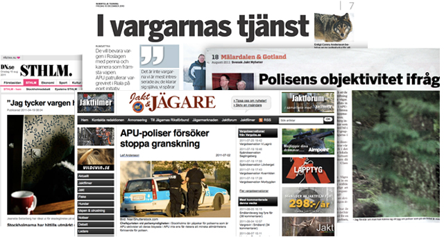 Fyra tidningar skriver om APU.