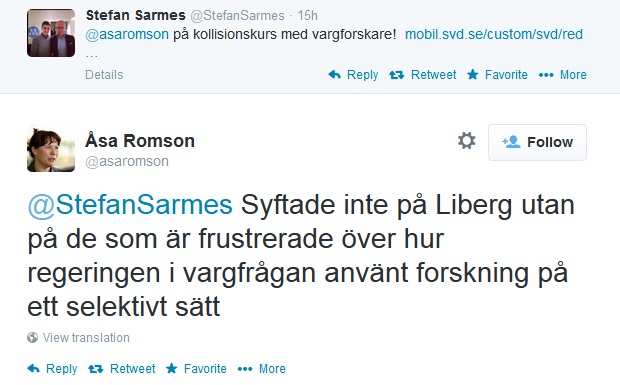 Åsa Romson kommer med förklaring kring uttalande